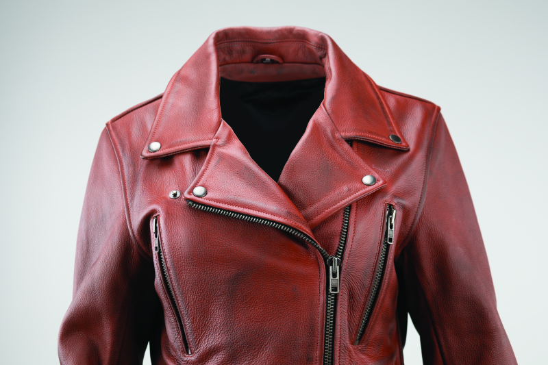 Kuryakyn Leather By River Road Arabian Spice Leather Jacket Red Womens - Small