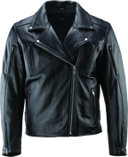 Kuryakyn Leather By River Road Ironclad Classic Leather Jacket Black - Small