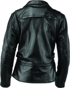 Kuryakyn Leather By River Road Ironclad Classic Leather Jacket Black Womens - Small
