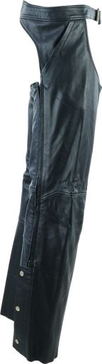 Kuryakyn Leather By River Road Plains Leather Chaps Black - Large