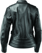 Kuryakyn Leather By River Road Race Leather Jacket Black Womens - Small