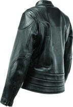 Kuryakyn Leather By River Road Race Leather Jacket Black Womens - Small