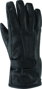 Kuryakyn Leather By River Road Taos Cold Weather Gloves Black - Small