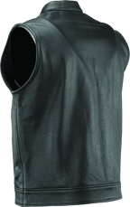 Kuryakyn Leather By River Road Vandal Club Vest Black - Small