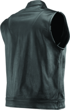 Kuryakyn Leather By River Road Vandal Club Vest Black - Small