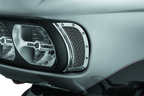 Kuryakyn Mesh Headlight Vent Accents Chrome