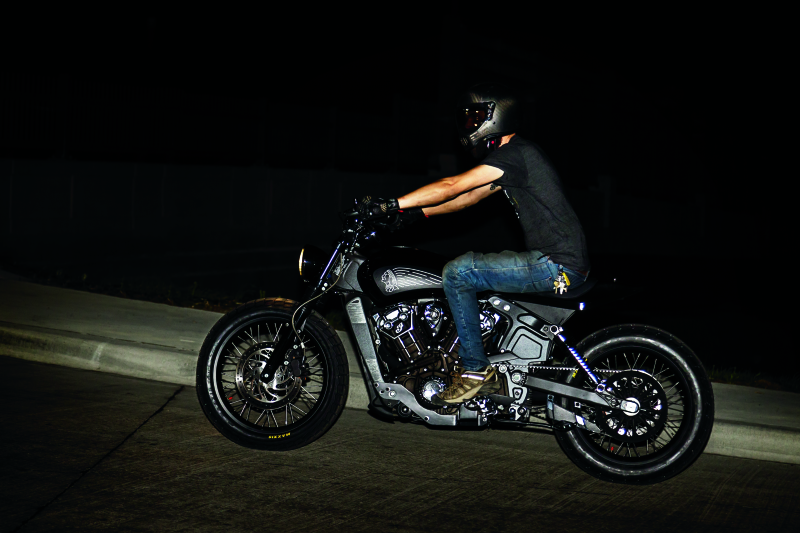 Kuryakyn Mid Controls 15 and Up Scout Models Excluding Bobbers Black