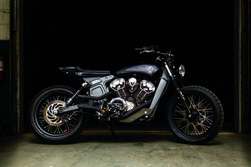 Kuryakyn Mid Controls 15 and Up Scout Models Excluding Bobbers Black