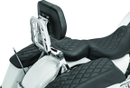 Kuryakyn Neo Driver & Passenger Backrest Chrome
