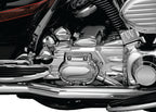 Kuryakyn Oil Filler Spout Cover 93-06 Touring Models Chrome