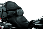 Kuryakyn Plug-In Driver Backrest 97-Up Touring Chrome