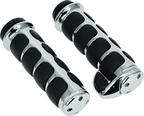 Kuryakyn ISO Grips With Throttle Boss Throttle-By-Wire Chrome