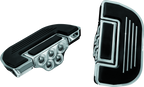 Kuryakyn Premium Ribbed Floorboards Without Adapter Chrome