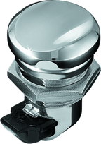 Kuryakyn Push-Button Fuel Door Latch Chrome