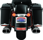 Kuryakyn Rear Fender Accents FLHX & FLTR Models Chrome