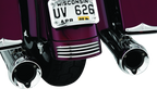 Kuryakyn Rear Fender Accents FLHX & FLTR Models Chrome