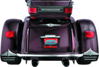 Kuryakyn Rear Mud Flaps For Trikes Chrome