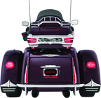 Kuryakyn Rear Mud Flaps For Trikes Chrome