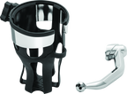 Kuryakyn Reflex Drink Holder Honda Goldwing DCT Handlebar Left Side Mount Chrome