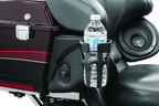 Kuryakyn Reflex Drink Holder Right Side HD Touring Passenger Mount 96-13 Gloss Black