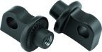 Kuryakyn Splined Peg Adaptors Satin Black