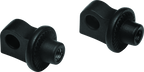 Kuryakyn Splined Peg Adaptors Satin Black