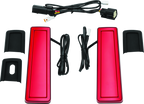 Kuryakyn Tracer Filler Panel Lights Red Lens