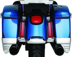 Kuryakyn Tracer L.E.D. Inserts For Saddlebag Supports Chrome
