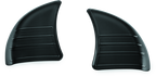 Kuryakyn Tri-Line Inner Fairing Cover Plates Gloss Black