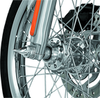 Kuryakyn Twisted Axle Caps Chrome