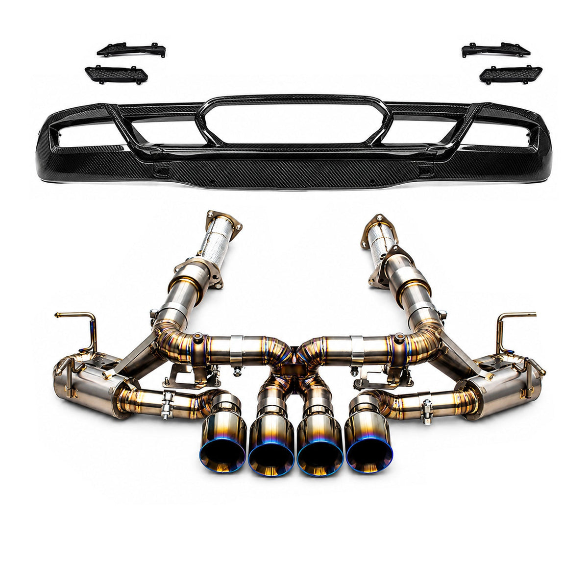 F1 Z06 Carbon Fiber Conversion Kit for Chevrolet Corvette C8 1LT 2LT 3LT by Stratec Systems