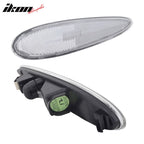 2000-2003 Nissan Maxima JDM Black Front Bumper Side Marker Lights