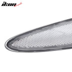 2000-2003 Nissan Maxima JDM Black Front Bumper Side Marker Lights