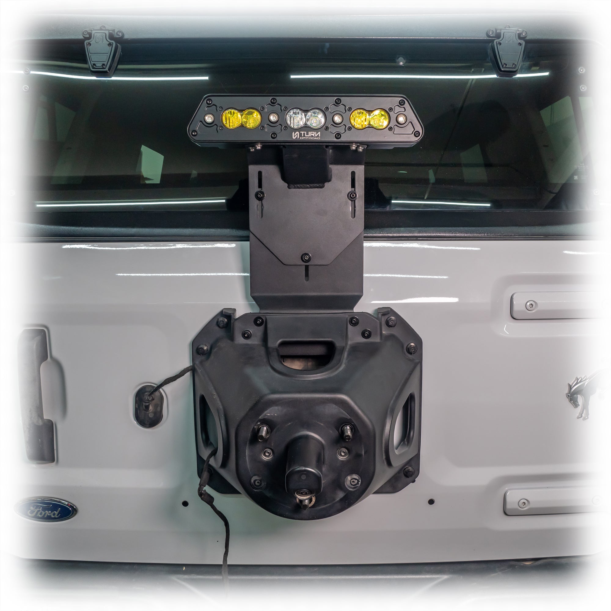 Turn Offroad 2021+ Ford Bronco Billet Chase Light / 3rd Brake Light