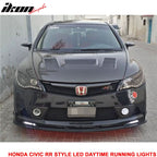 Fits 06-11 Civic Mugen RR Front Bumper & Daytime Running Fog Lamp