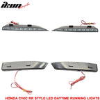 Fits 06-11 Civic Mugen RR Front Bumper & Daytime Running Fog Lamp