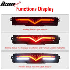 2022-2025 Subaru BRZ Rear Bumper Brake Light Smoked Len