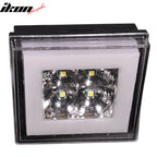 Universal Square Clear LED Rear Tail 3RD Brake Lights Stop Safety Lamp