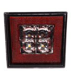 Universa Square Red LED Rear Tail Third 3RD Brake Lights