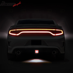 Universa Square Red LED Rear Tail Third 3RD Brake Lights