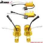 25W H4 Dual Beam LED kit w/ Fits 99-00 Civic JDM Housing Headlight