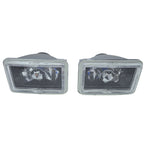 Universal 4X6 Square H4 Headlight Lamp With Halogen Bulb Clear Lens