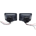 Universal 4X6 Square H4 Headlight Lamp With Halogen Bulb Clear Lens