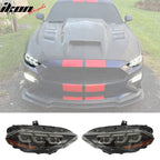 2018-2023 Ford Mustang Mach 1 Front Bumper Cover LED Grille Headlights