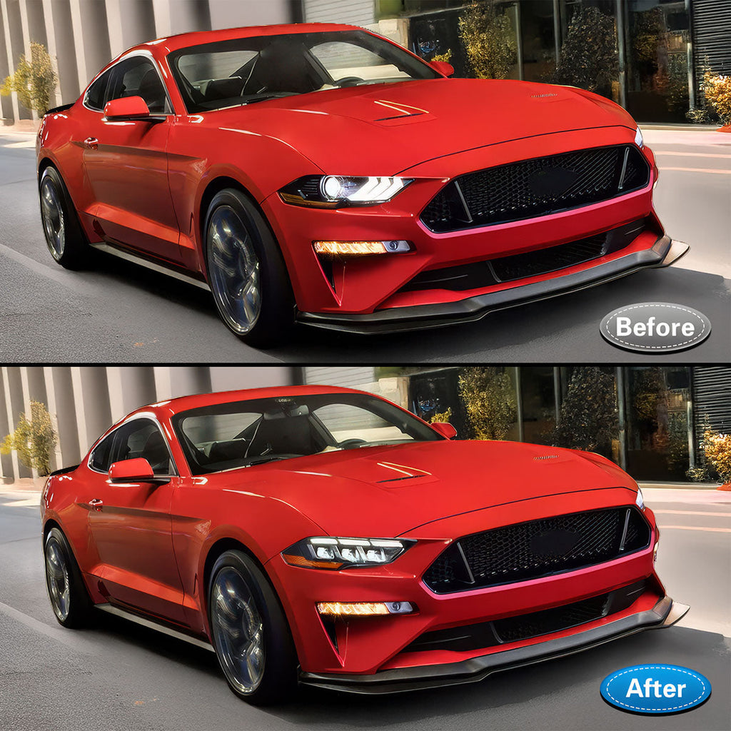 2018-2023 Ford Mustang EcoBoost GT V6 2024 Style Switchback Headlights