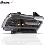 2011-2014 Dodge Charger DRL LED Headlights Lamps with 8 Colors