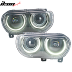 Fits 08-14 Challenger Front Bumper Lip Fender Flare Headlights