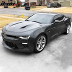 2016-2018 Chevy Camaro SS Fog Lights w/ Amber Truning Signal ABS PC