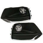 2017-2021 Chevy Trax Fog Light Foglight Kit Fog Lamp w/ Chrome Trim