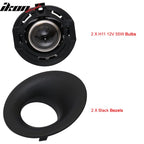 2015-2023 DodgeÂ Challenger Front Fog Light Pair Clear Lens ABS